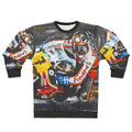 Barry Sheene Motorsport Art Oil Painting Sweatshirt