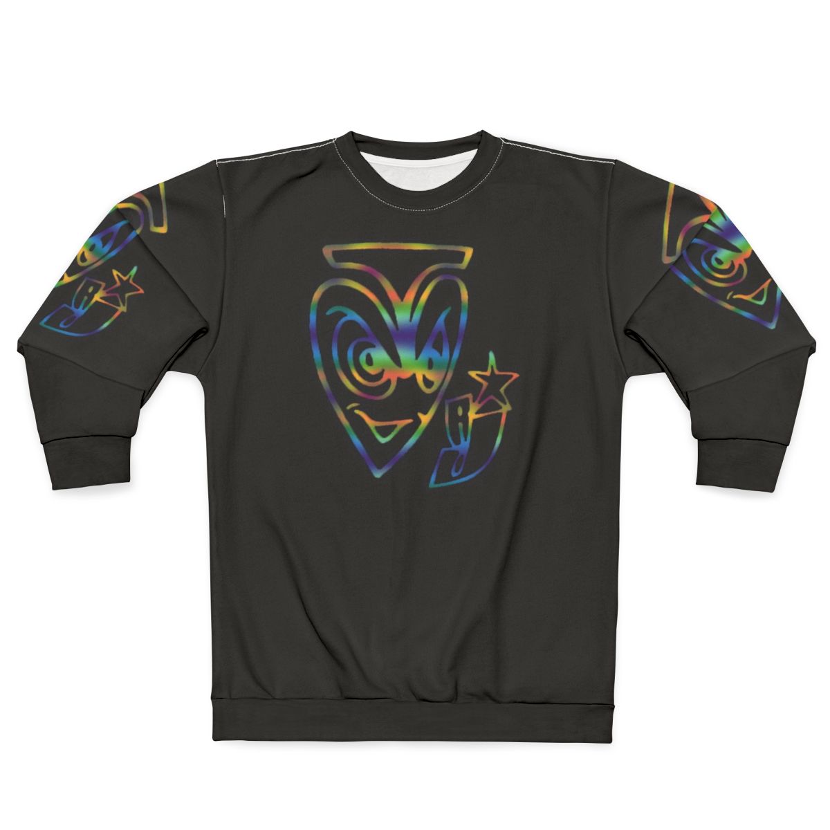 Basement Jaxx Inspired Graphic Sweatshirt