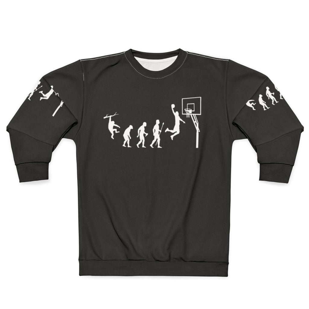 Basketball Evolution Funny Sweatshirt