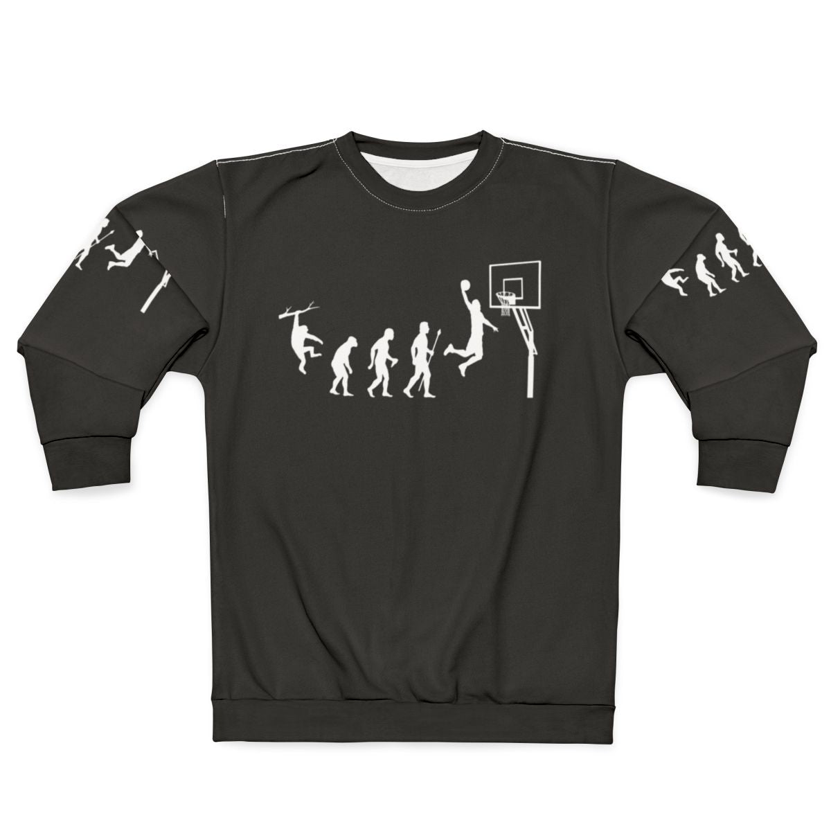 Basketball Evolution Funny Sweatshirt