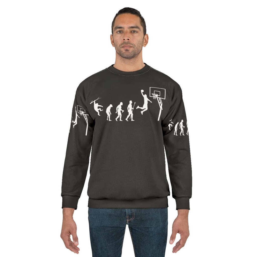 Basketball Evolution Funny Sweatshirt