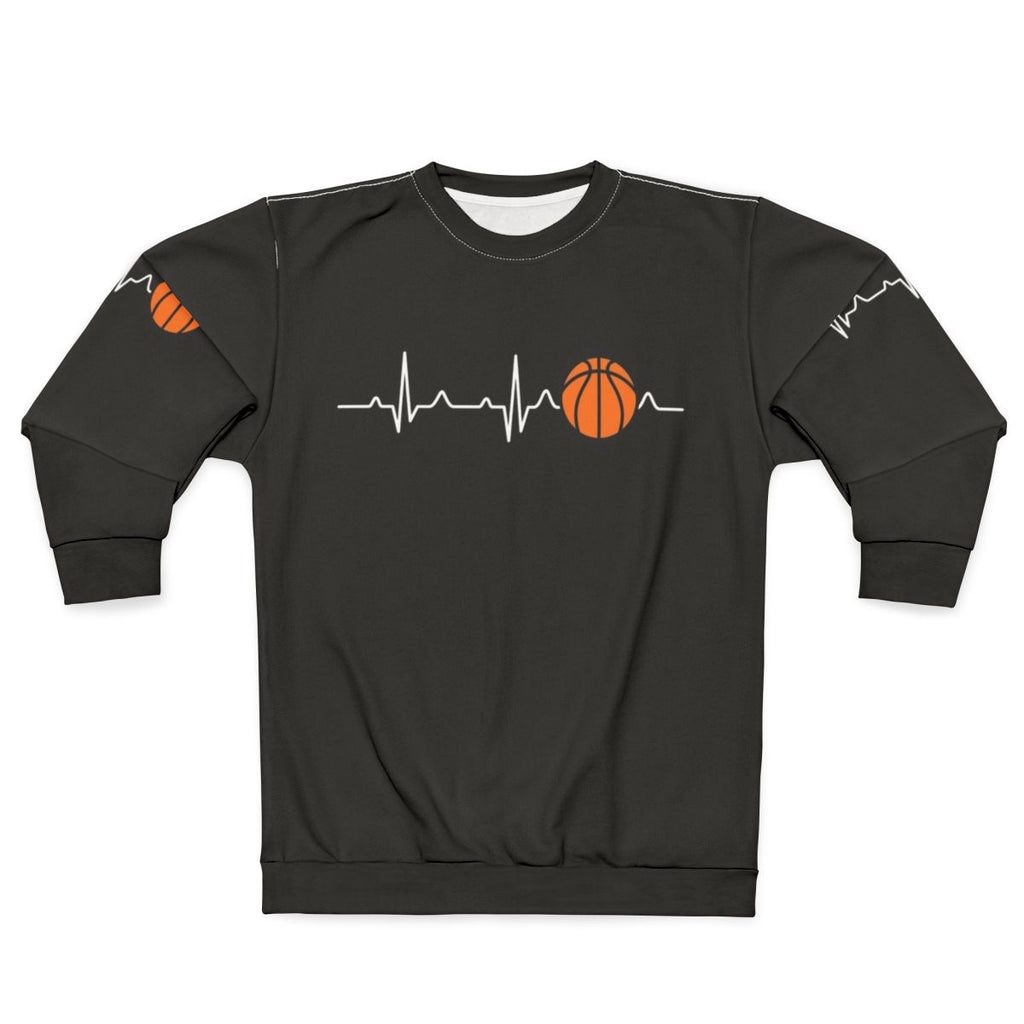 Basketball Heartbeat Sweatshirt