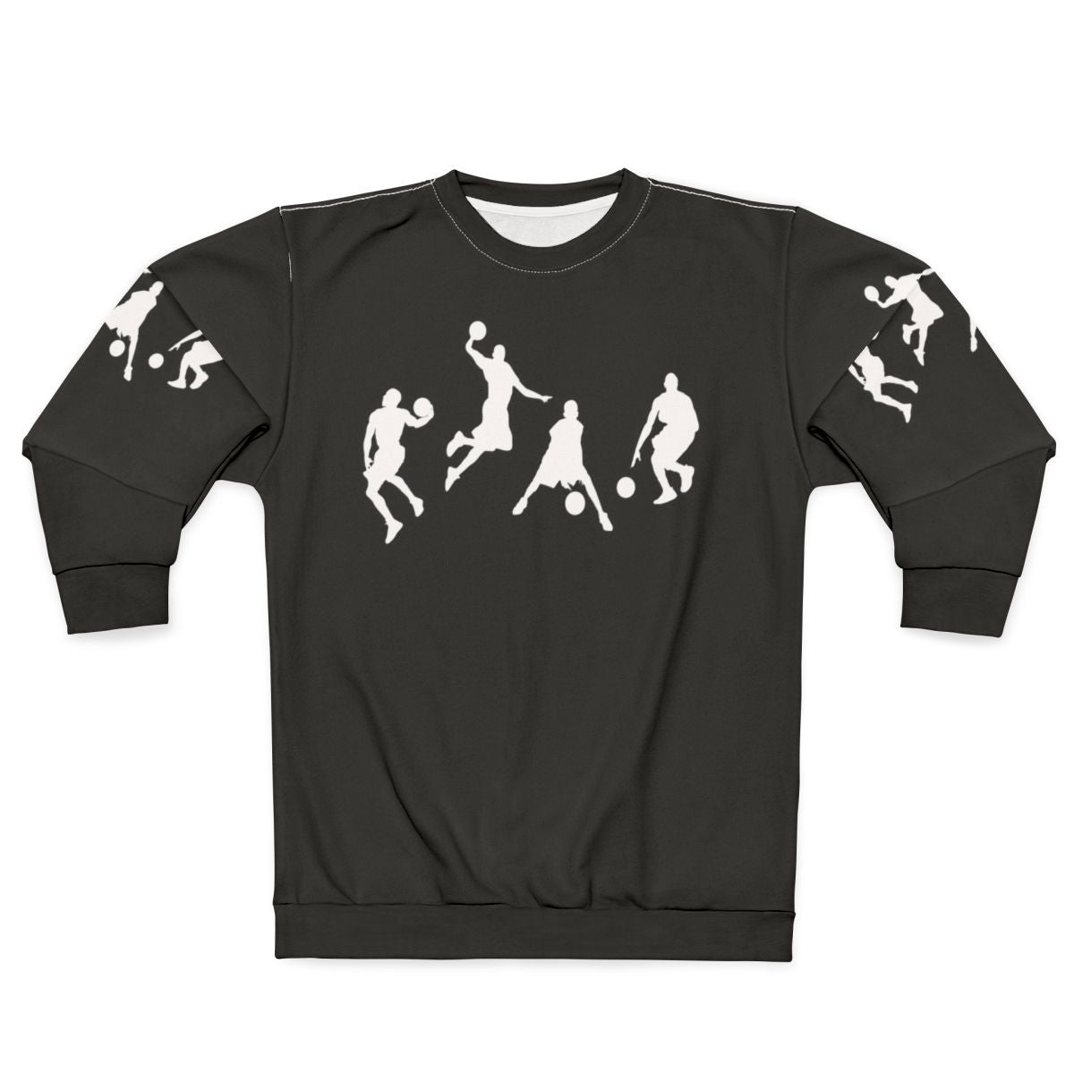 Vintage basketball player sweatshirt with Chicago Bulls graphics