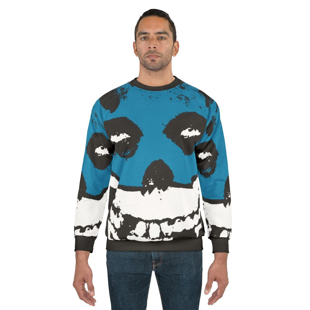 Bat Fiend Sweatshirt - Retro Supernatural Horror Punk Style