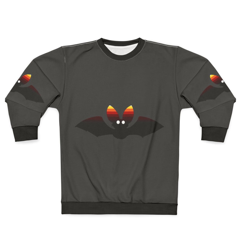 Bat Legendary Animals Sweatshirt - Colorful Abstract Nature Apparel