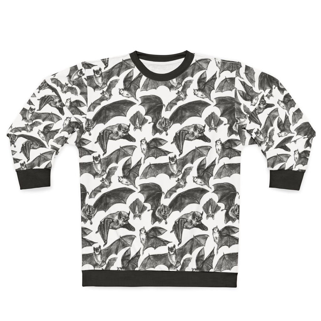 Bat pattern sweatshirt