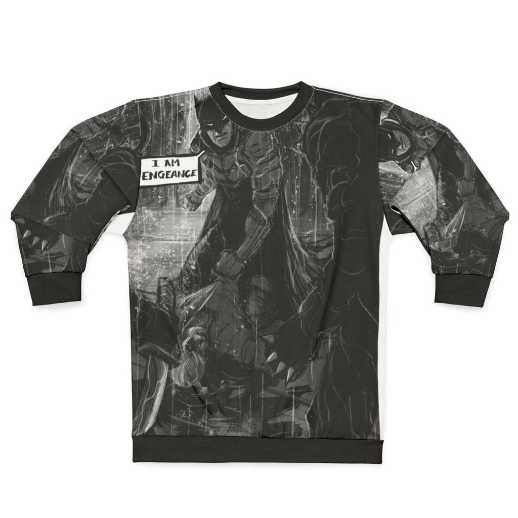 Bat Superhero Sweatshirt for Comic Book Lovers