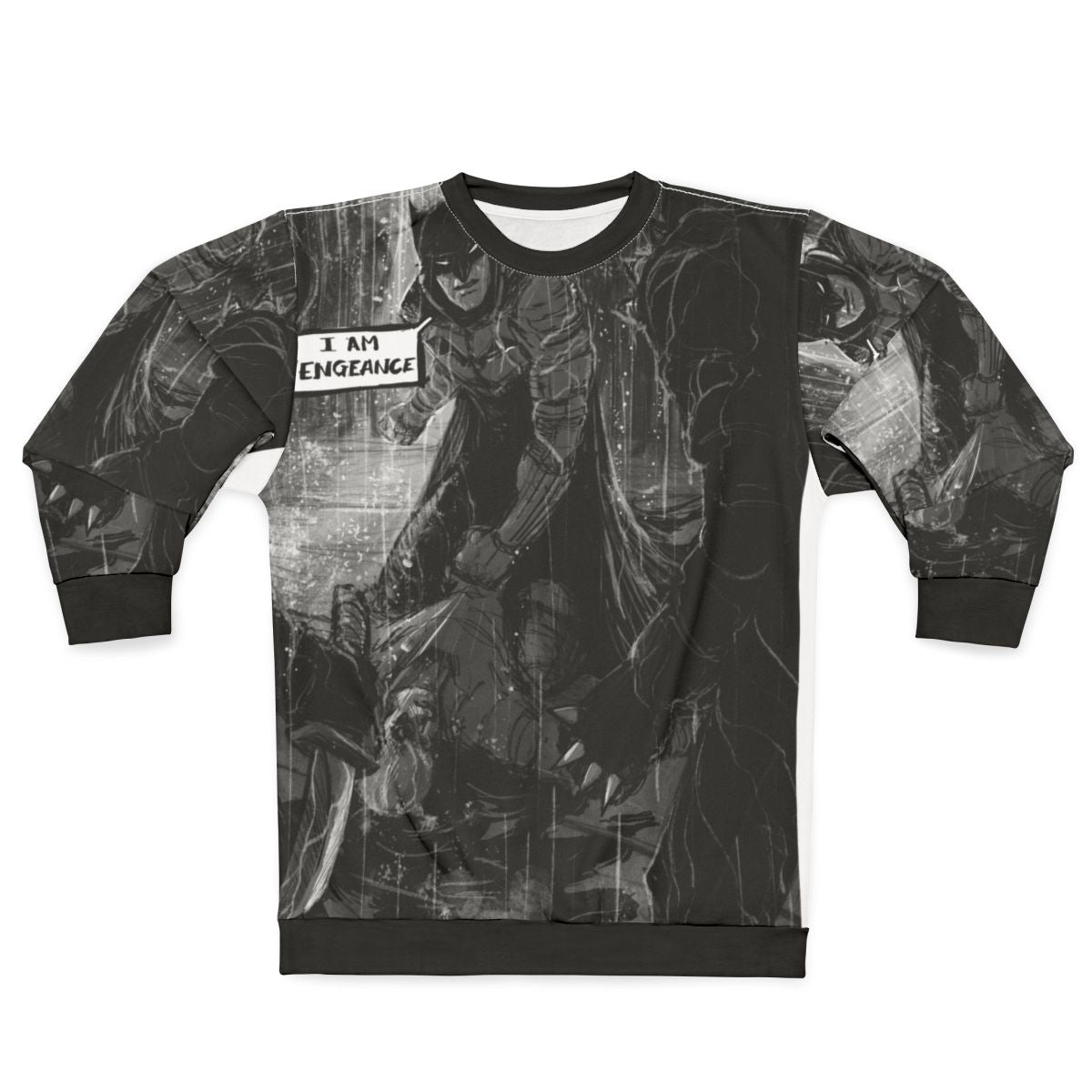 Bat Superhero Sweatshirt for Comic Book Lovers