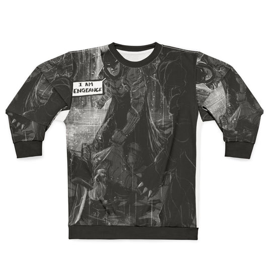 Bat Superhero Sweatshirt for Comic Book Lovers