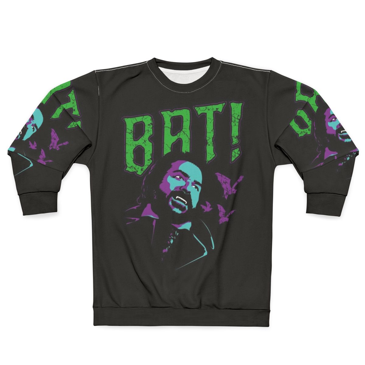 Bat Sweatshirt - Vampire Horror Transformations
