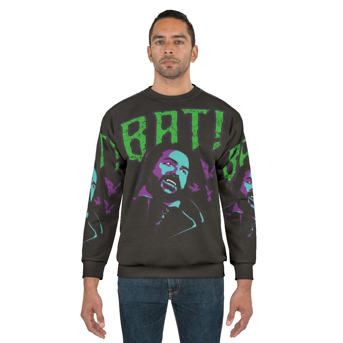 Bat Sweatshirt - Vampire Horror Transformations