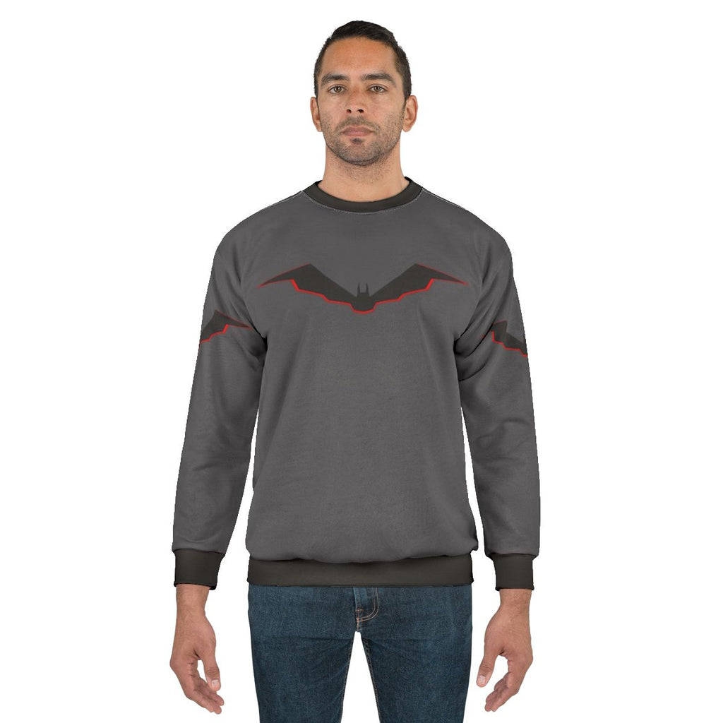Bat Symbol Sweatshirt featuring the iconic symbol of the Batman
