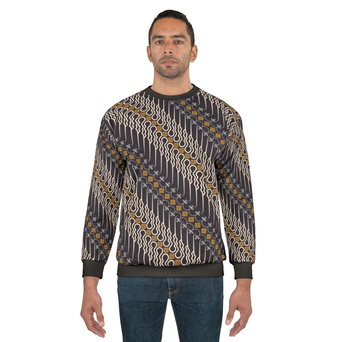 Batik Parang Motif Sweatshirt