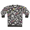Battle Cats Sweatshirt featuring cute anime-inspired cats