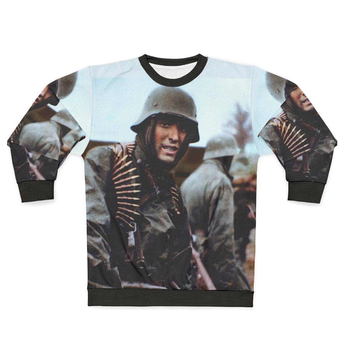 Battle of the Bulge WWII Colorized Sweatshirt