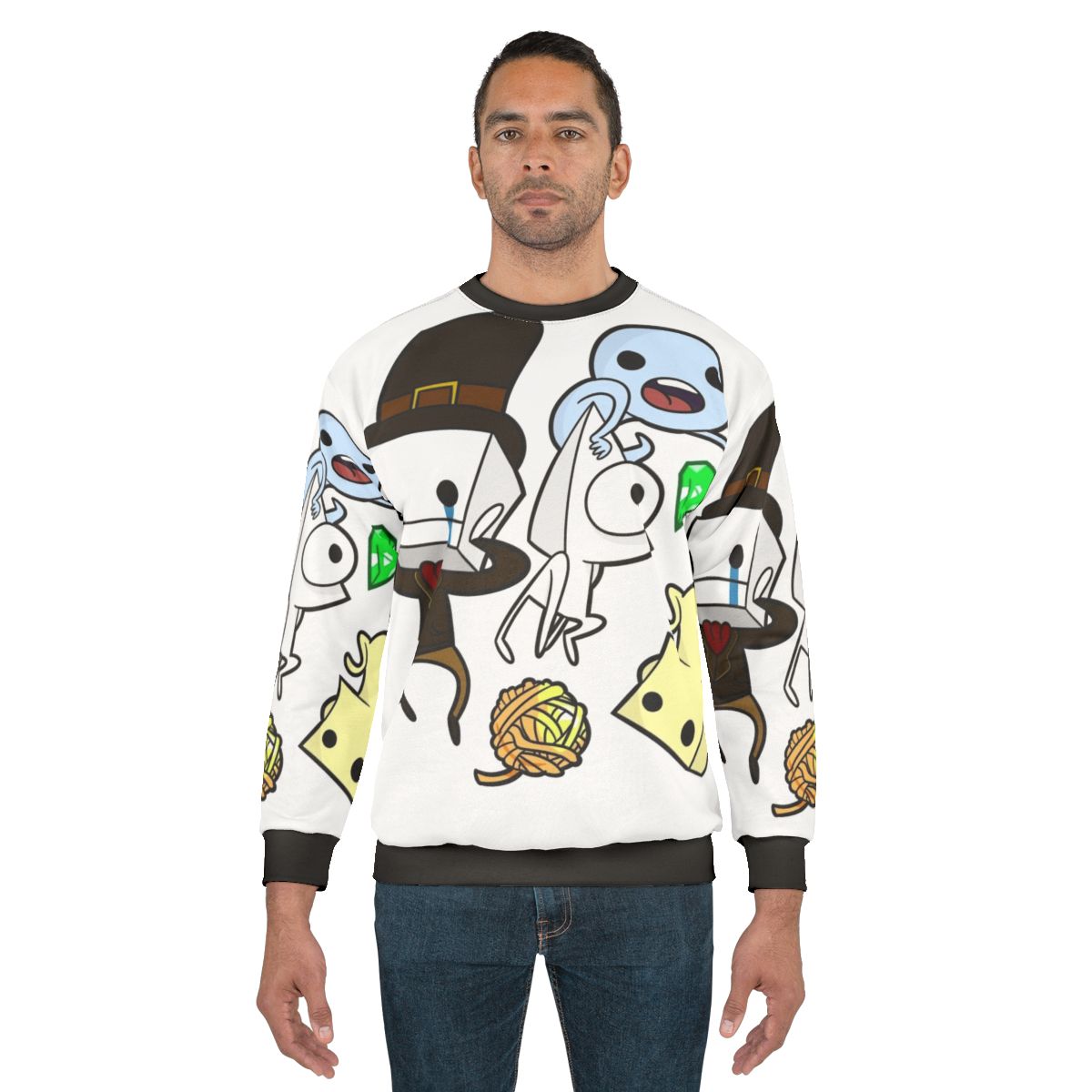 Battleblock Theater Sweatshirt - Cartoon Video Game Merchandise