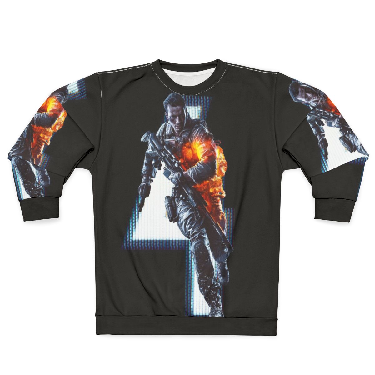 Battlefield 4 Sweatshirt - Military Inspired Gaming Apparel