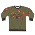 Batzilla Hanging Around Moss Green Sweatshirt