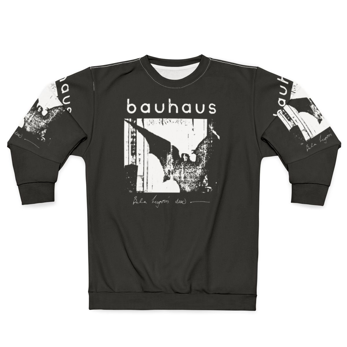 Bauhaus Bat Wings Bela Lugosi's Dead Gothic Sweatshirt