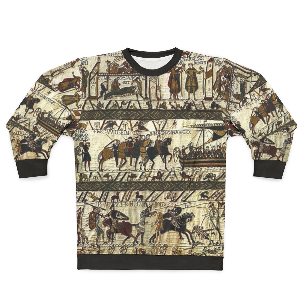 Bayeux Tapestry Medieval Viking Battle Sweatshirt