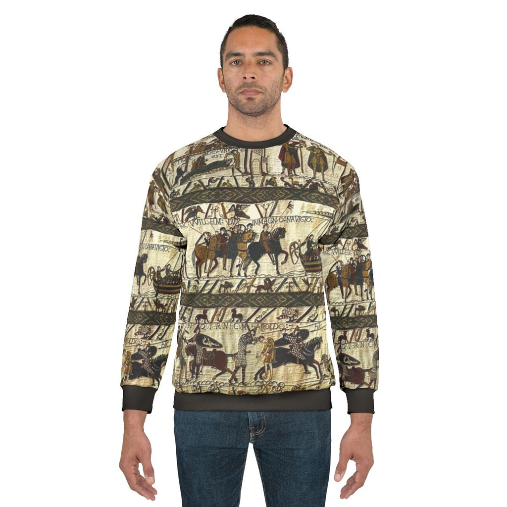 Bayeux Tapestry Medieval Viking Battle Sweatshirt