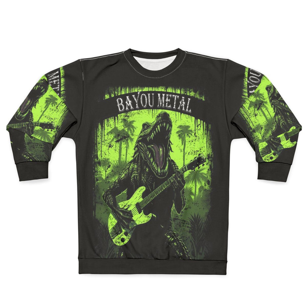 Bayou Metal Alligator Sweatshirt