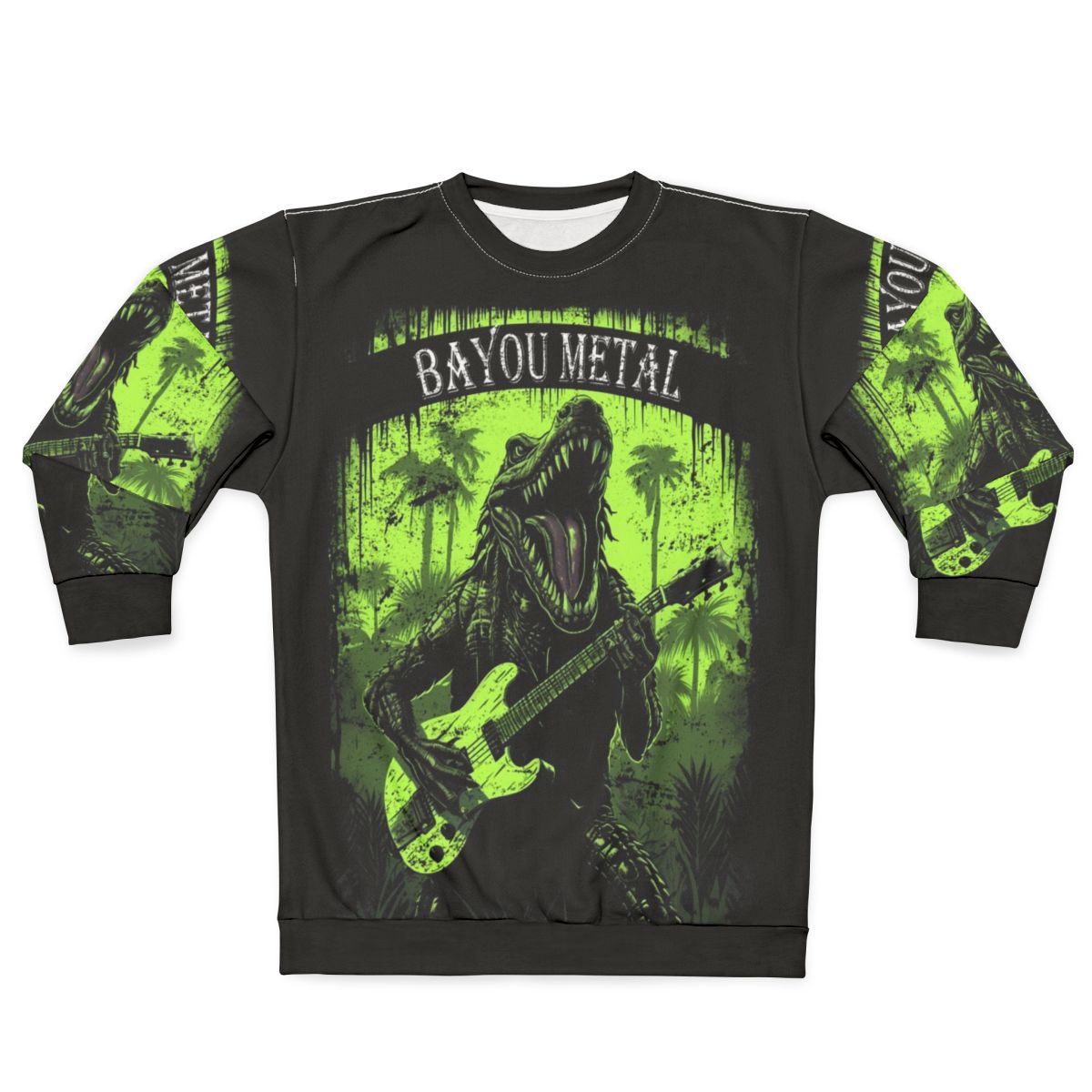 Bayou Metal Alligator Sweatshirt