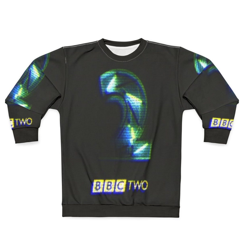 Retro BBC 2 90s logo sweatshirt