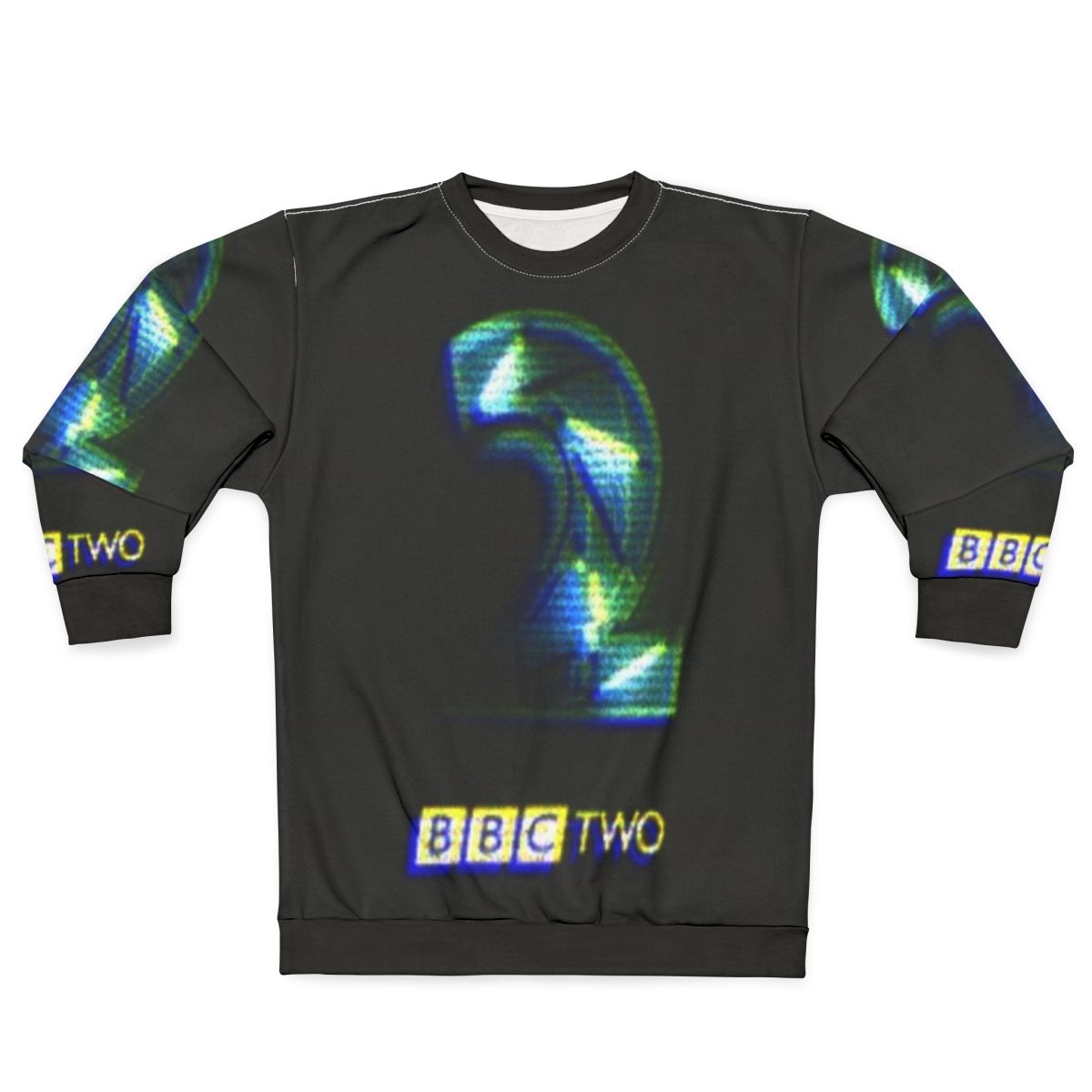 Retro BBC 2 90s logo sweatshirt