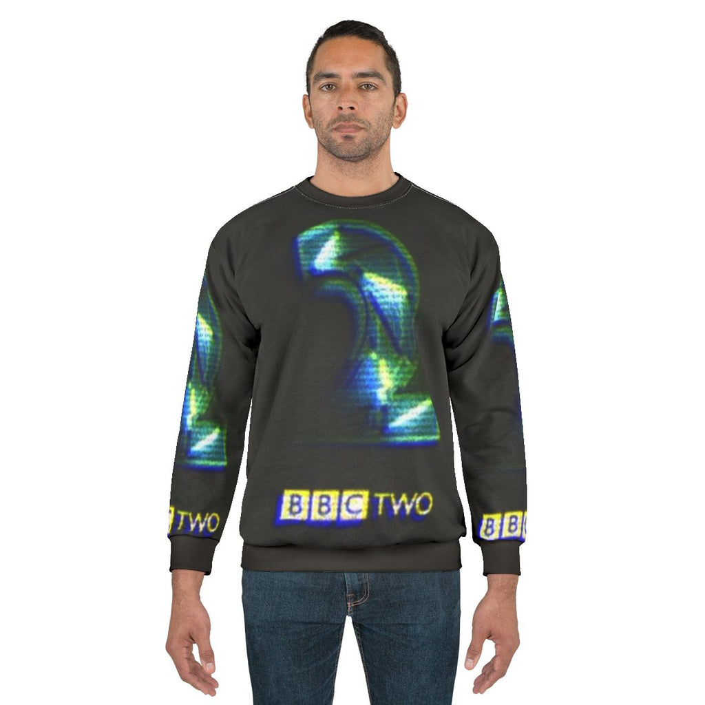 Retro BBC 2 90s logo sweatshirt