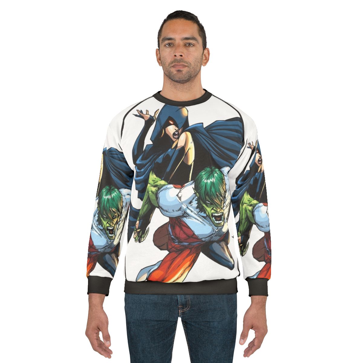 Teen Titans 2008 BBRAE Comic Book Sweatshirt