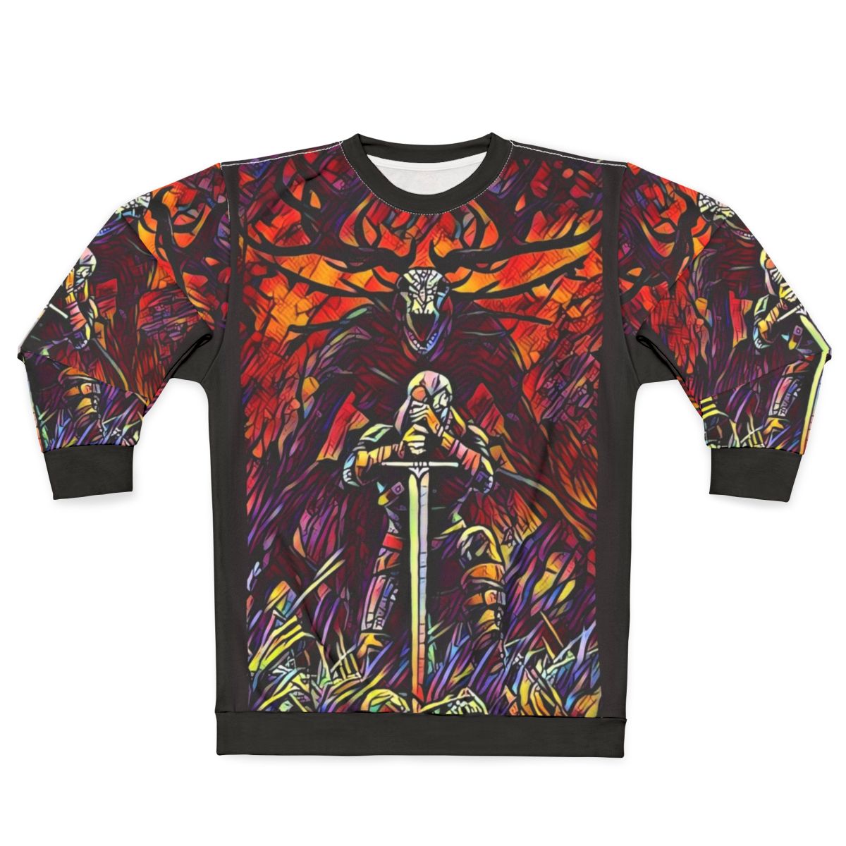 Fierce and Fearless Fantasy Sweatshirt - The Witcher Inspired