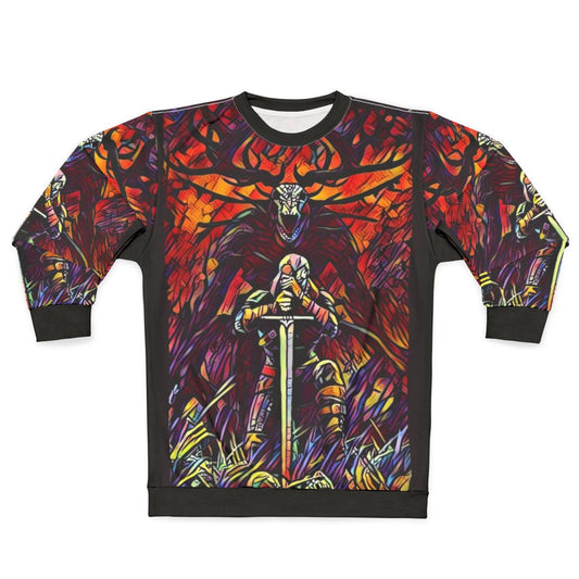 Fierce and Fearless Fantasy Sweatshirt - The Witcher Inspired