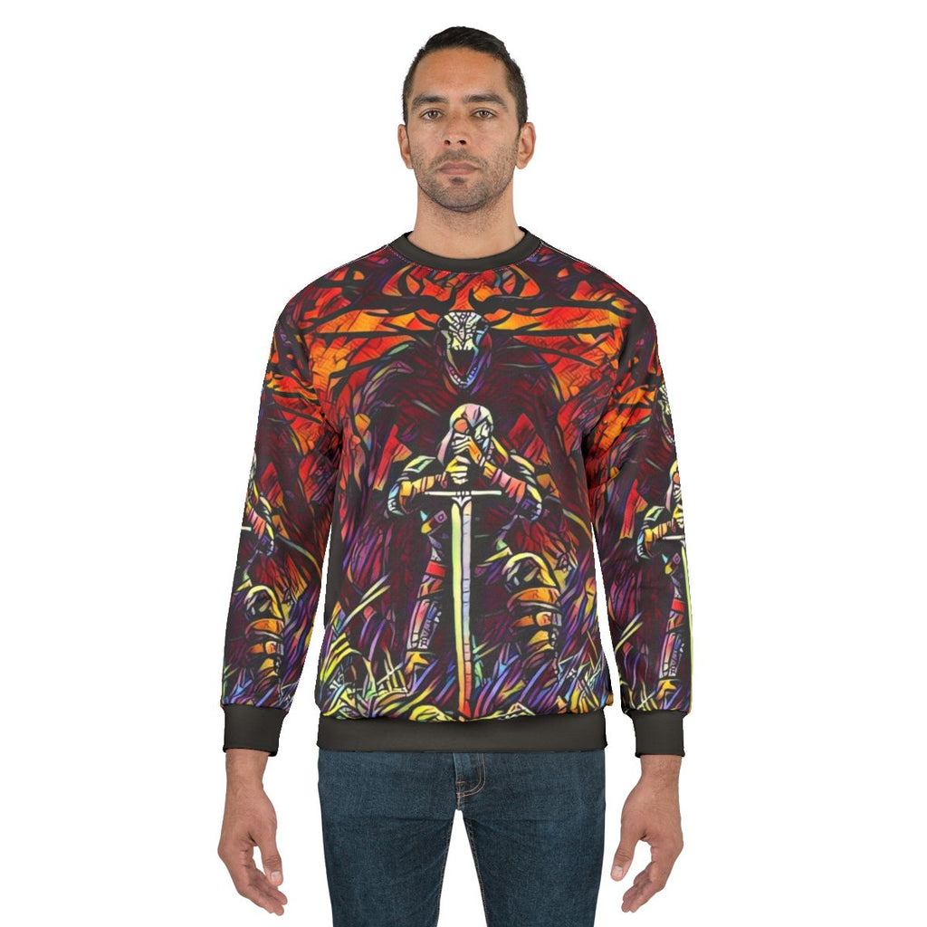 Fierce and Fearless Fantasy Sweatshirt - The Witcher Inspired