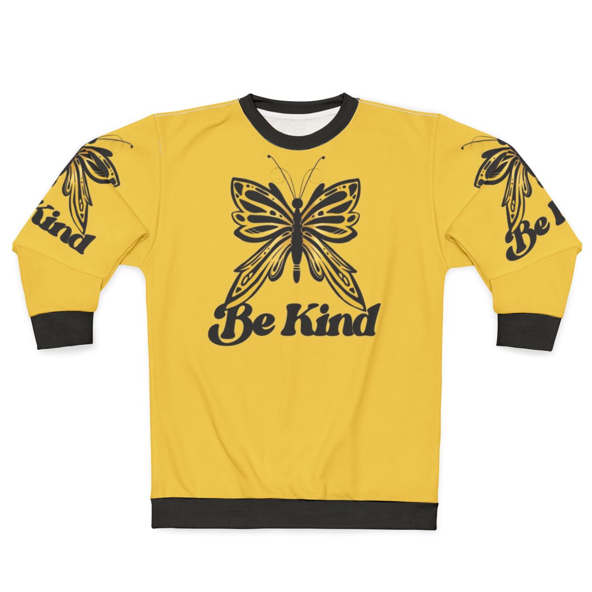 Inspirational "Be Kind" butterfly sweatshirt