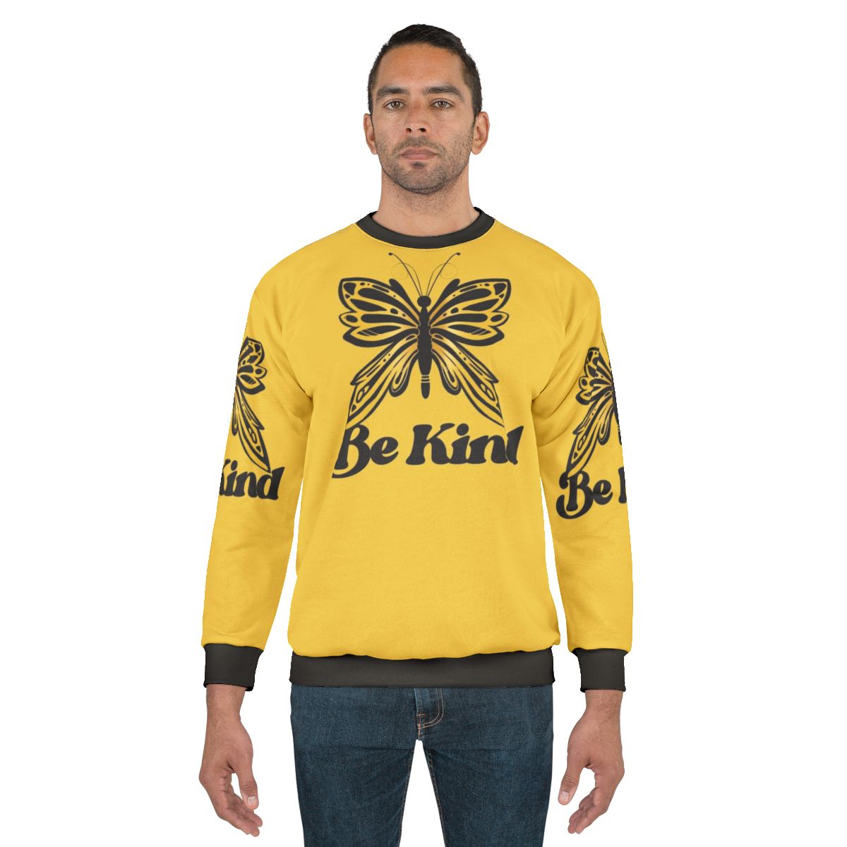 Inspirational "Be Kind" butterfly sweatshirt