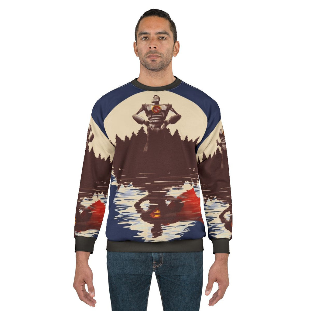 The Iron Giant Inspired Superhero Sweatshirt