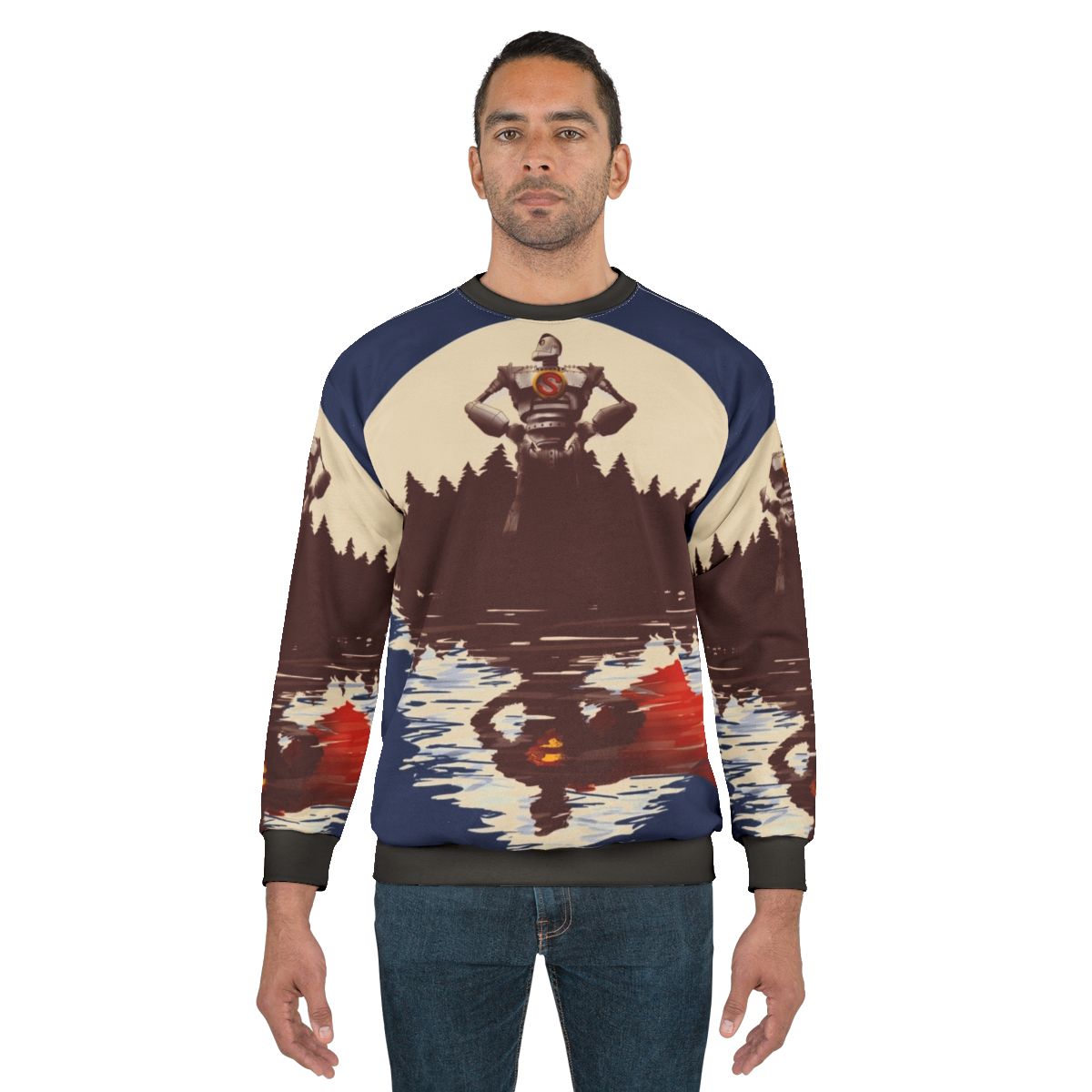 The Iron Giant Inspired Superhero Sweatshirt