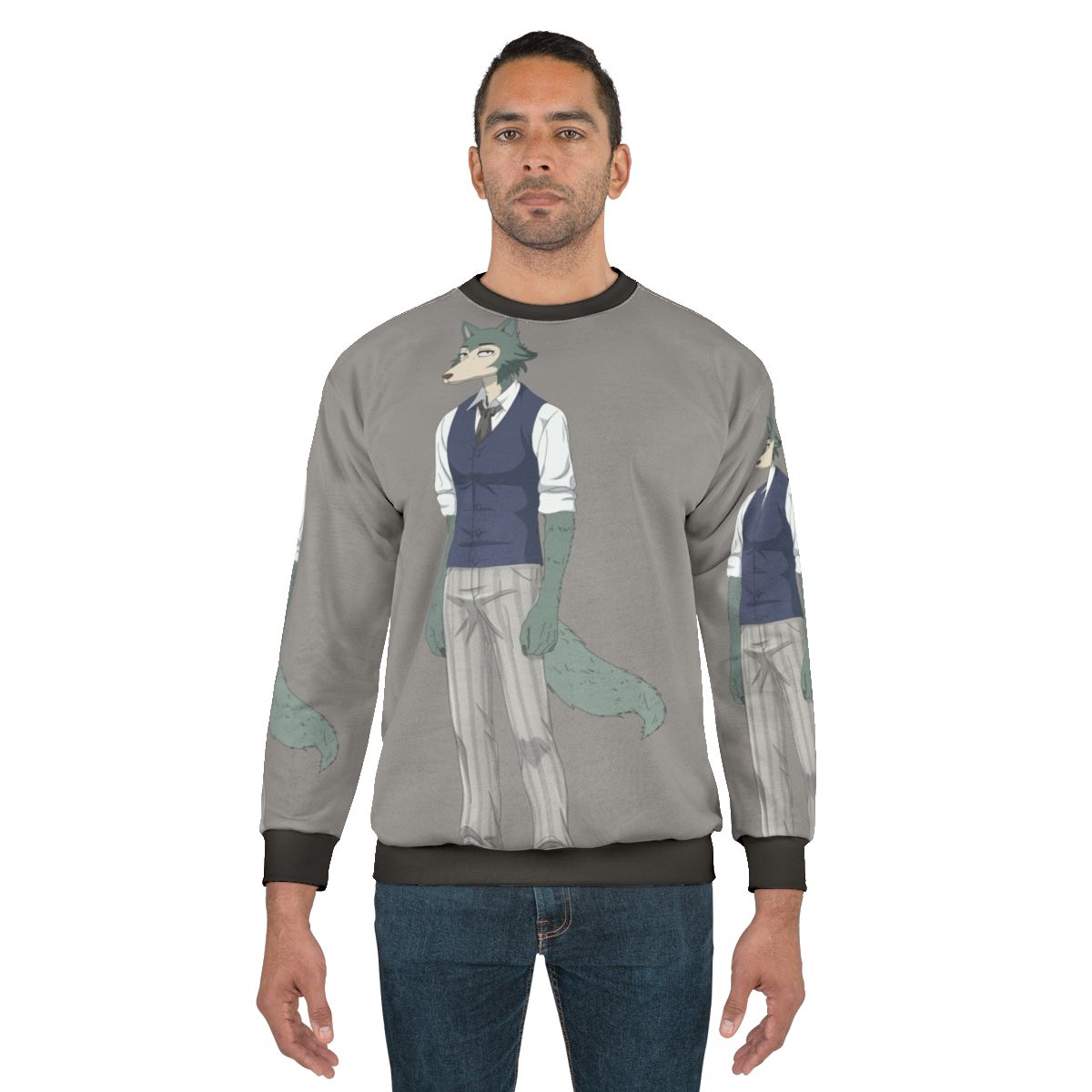 Beastars Legoshi The Grey Wolf Sweatshirt