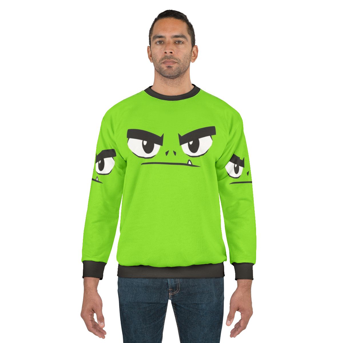 Angry Beast Boy Superhero Sweatshirt
