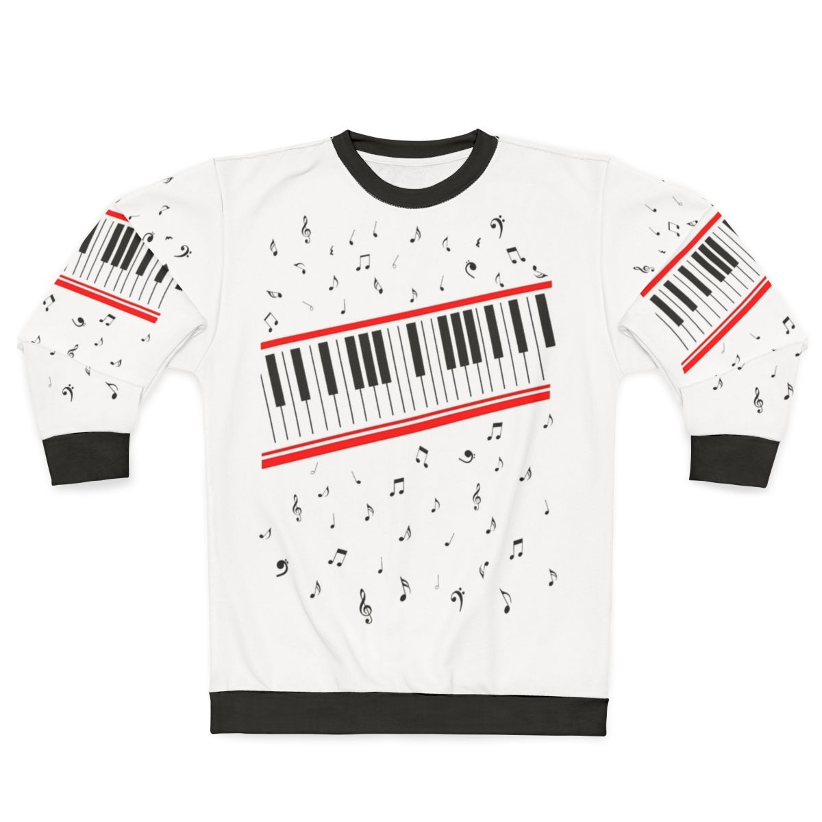 Michael Jackson Beat It Piano Sweatshirt