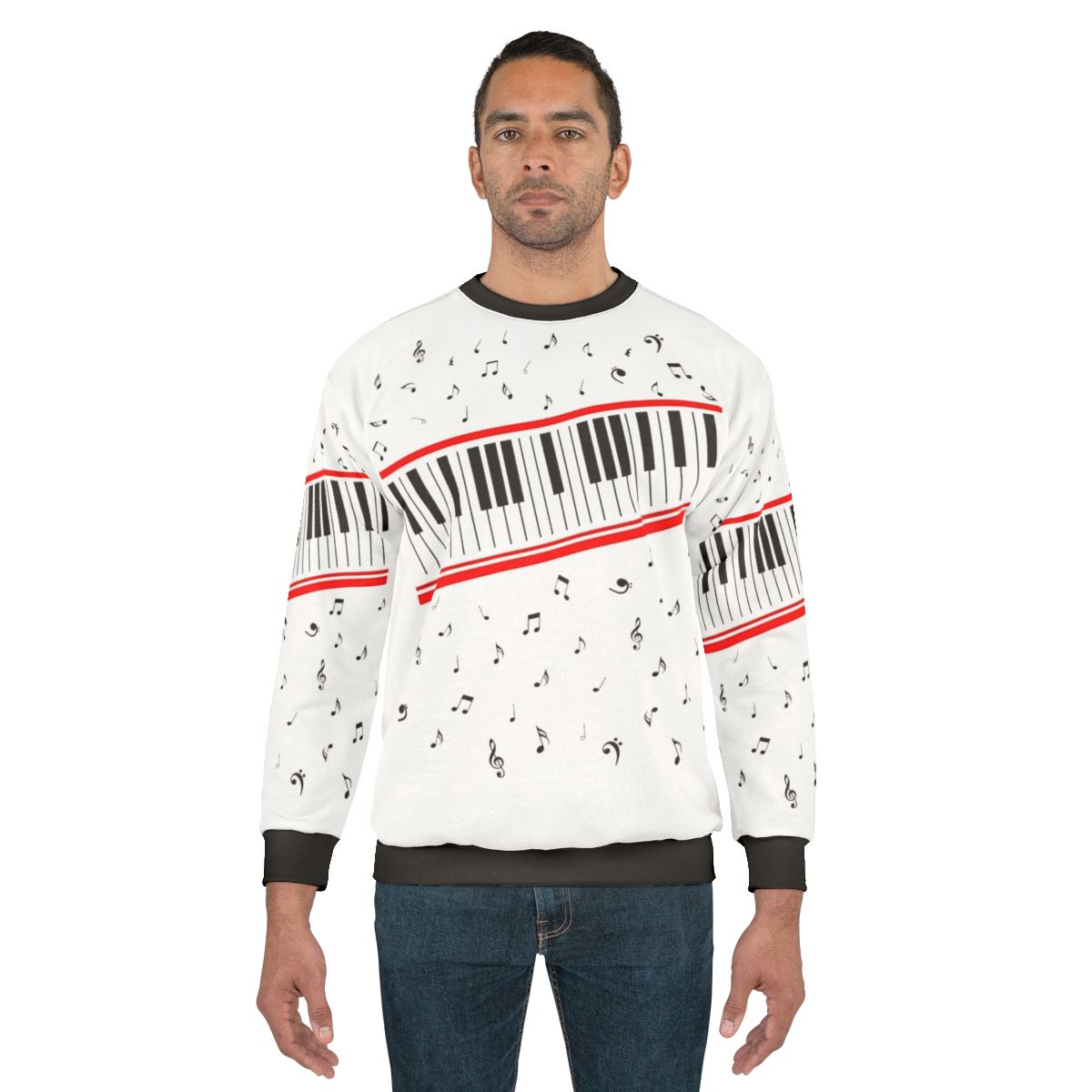 Michael Jackson Beat It Piano Sweatshirt