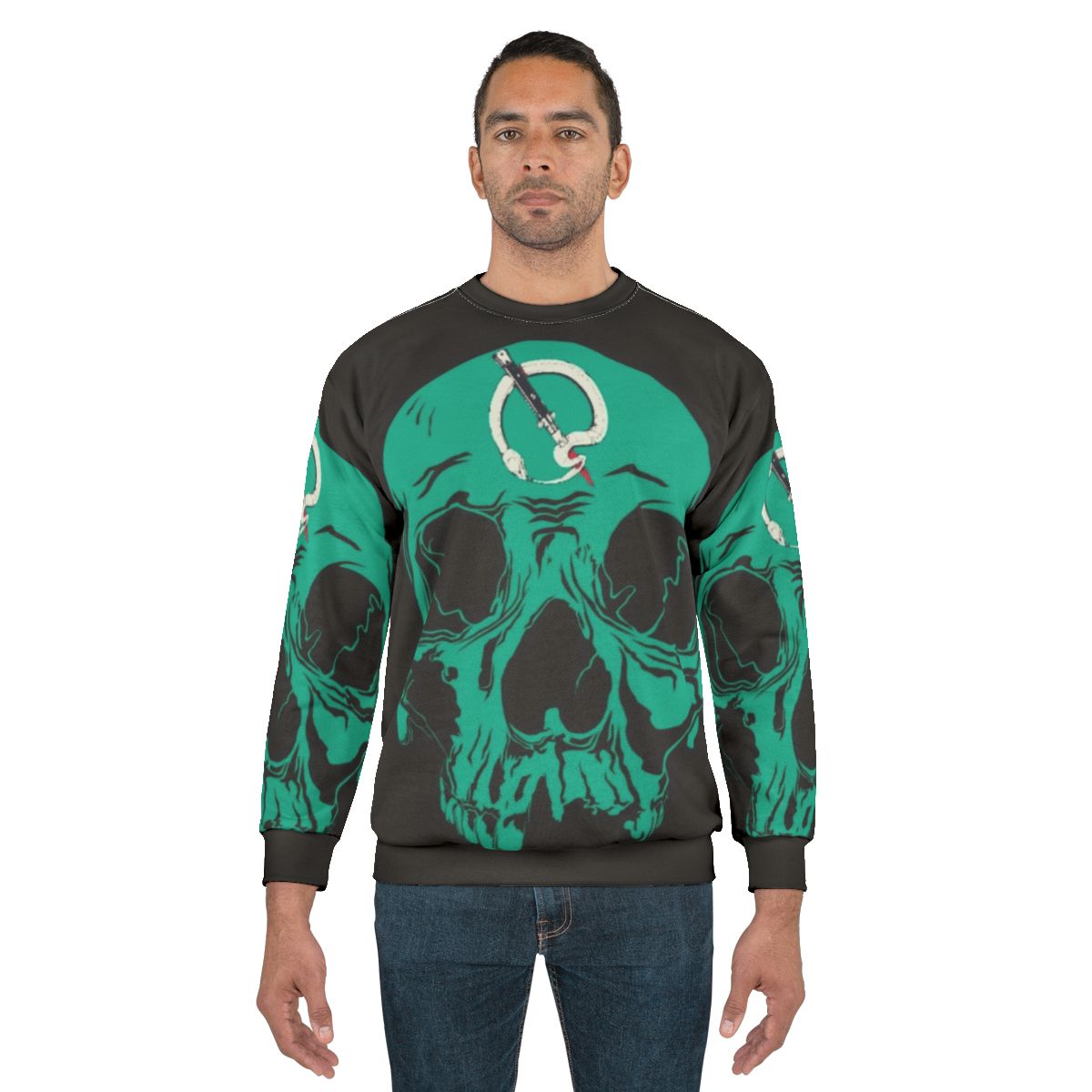 Beat QOTSA Snake 03 Sweatshirt featuring the Queens of the Stone Age logo