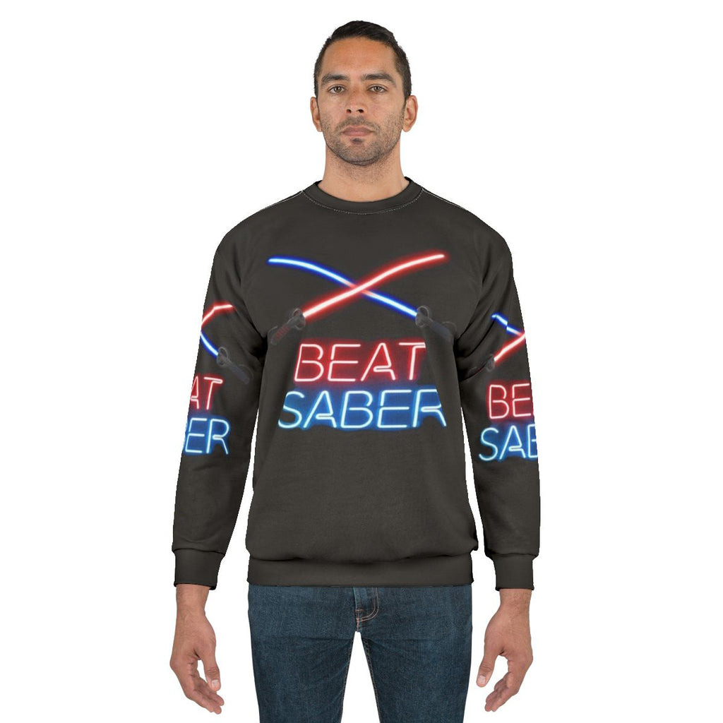 Beat Saber2 Sweatshirt - Virtual Reality Gaming Apparel