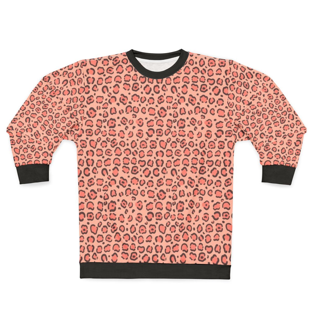 Leopard Print Sweatshirt for Nature Enthusiasts