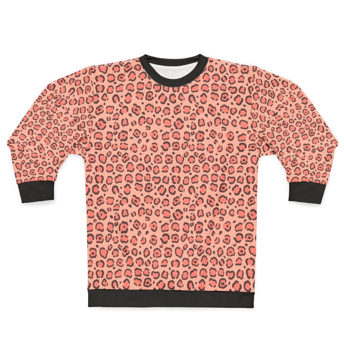 Leopard Print Sweatshirt for Nature Enthusiasts
