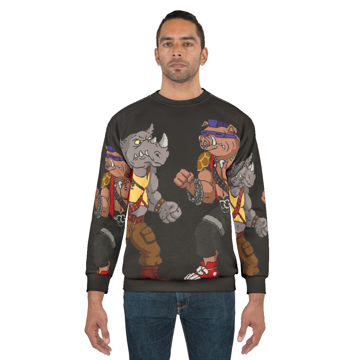 Bebop Rocksteady Funny Teenage Ninja Mutant Turtles Sweatshirt