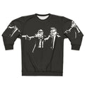 Bebop Rocksteady Thug Life Pfiction Mashup Sweatshirt featuring a retro cartoon character design