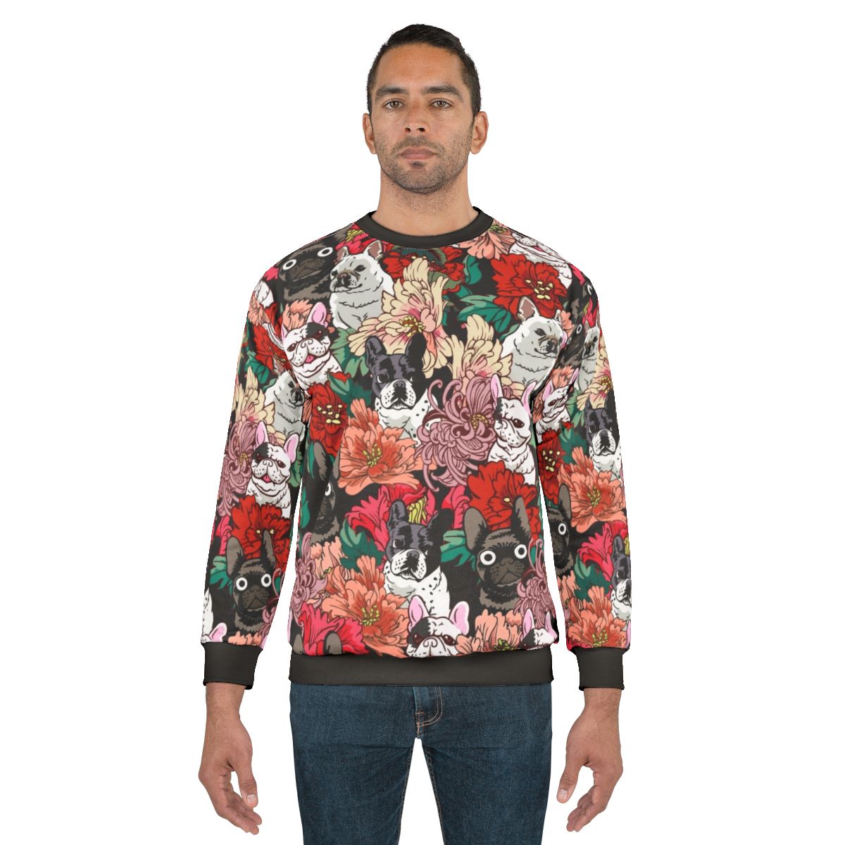 Botanical French Bulldog Sweatshirt