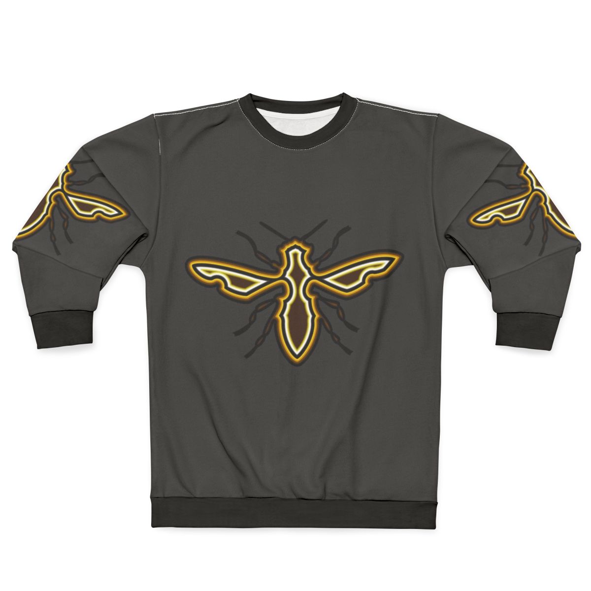 Legendary bee sweatshirt with colorful nature and spirit animal design